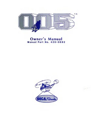 005 arcade manual|sega|games|.webp