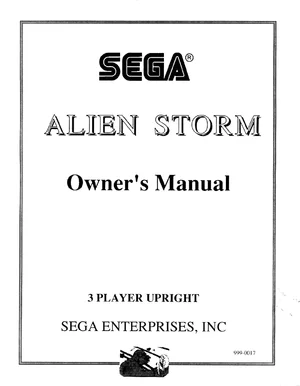 alien storm owner's manual|sega|games|.webp