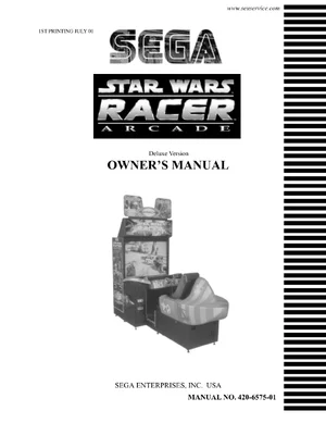 star wars racer arcade deluxe manual|sega|games|.webp