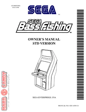 blast city bass fishing manual|sega|games|.webp