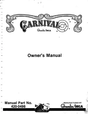 carnival owner's manual|sega|games|.webp
