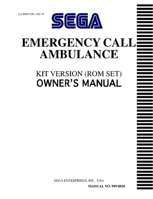 emergency call ambulance conversion kit instructions|sega|games|.webp