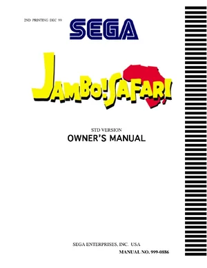 jambo safari manual|sega|games|2nd printing.webp