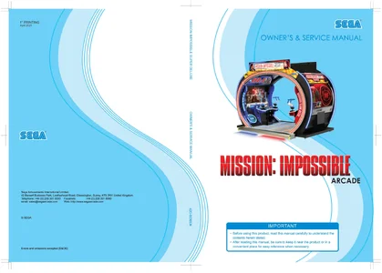 mission impossible arcade sdlx digital manual|sega|games|.webp