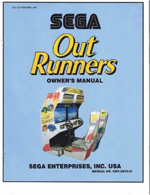 out runners re-scan owner's manual|sega|games|.webp