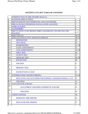 daytona usa dlx user manual|sega|games|.webp