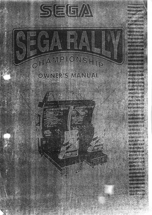rally championship owner's manual|sega|games|.webp