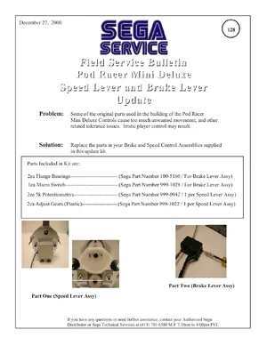 pod racer service manual|sega|games|.webp