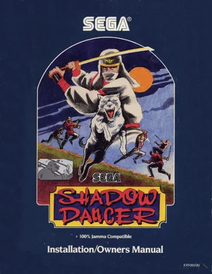 shadow dancer manual|sega|games|.webp