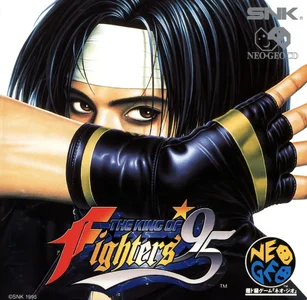 the king of fighters 95 cover disc spinecard manual|snk|games|600 dpi.webp