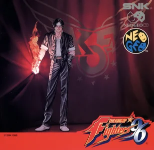 the king of fighters 96 cover disc manual|snk|games|600 dpi.webp