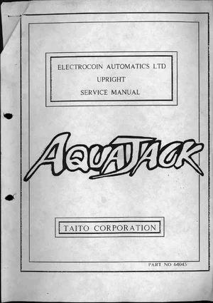 aqua jack upright service manual|taito|games|.webp