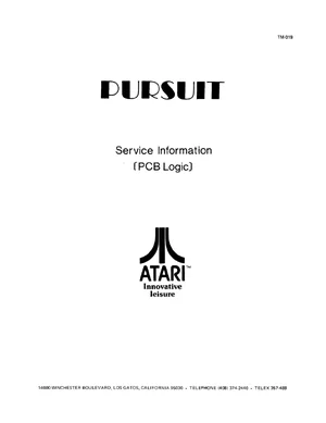 pursuit manual|taito|games|.webp