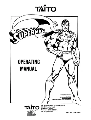 superman manual|taito|games|.webp