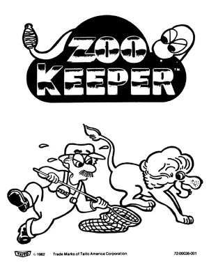 zookeeper upright maintenance from service manual|taito|games|.webp