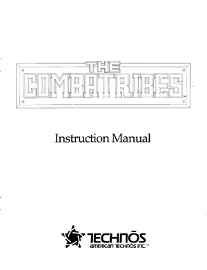 the combatribes instruction manual|technos|games|.webp