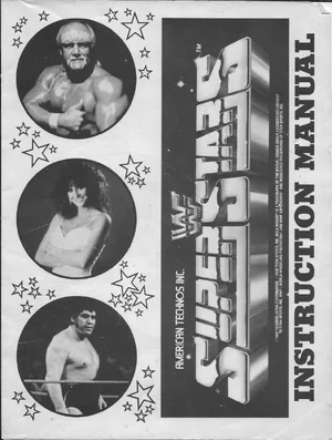 wwf super stars arcade instruction manual|technos|games|.webp