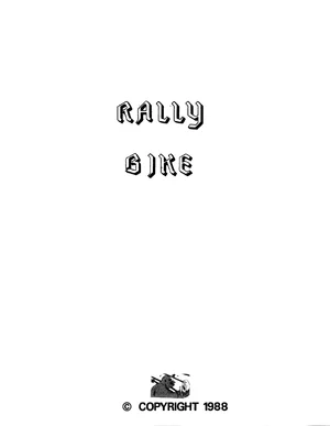 rally bike manual|toaplan|games|.webp