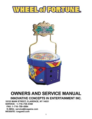 wheel of fortune service manual|unknown|games|.webp
