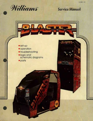 blaster service manual|williams|games|.webp