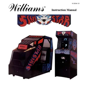 sinistar instruction manual|williams|games|.webp