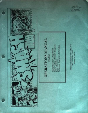 smash tv 25in apr 1990 manual|williams|games|.webp