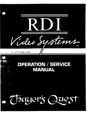 thayers quest manual|rdi|laserdisc.webp