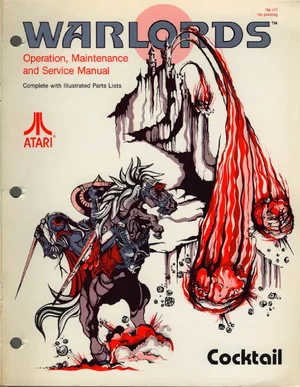 warlords cocktail tm-177 manual|atari|cabinets|1st printing.webp