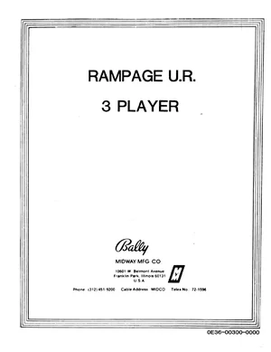 rampage upright 3 player manual|bally-midway|cabinets|.webp