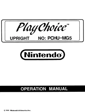 arcade play choice upright by operation manual|nintendo|cabinets|.webp