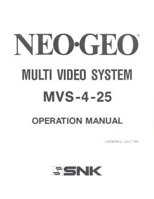 neo geo mvs-4-25 manual|snk|cabinets|.webp