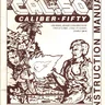 Cal 50 Universal JAMMA 5b With 5d instruction manual (Romstar)