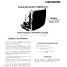 Black White Tv Monitors manual (Wells-Gardner)