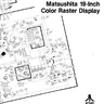 Matsushita 19 Inch Color Raster Display manual