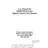 D 9400 9410 manual (Wells-Gardner)