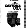 Daytona Usa Twin Uk 29 Monitor manual (Sega)