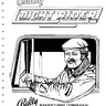 Arcade Night Rider By Manufacturing Corporation Installation General Game operation manual (Bally)