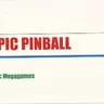 Epic Pinball manual (Digital Extremes)