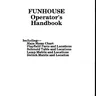 Fun House Funhouse Handbook manual (Williams)