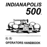 Indianapolis 500 Handbook operation manual (Bally)