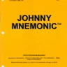 Johnny Mnemonic operation manual (Williams)