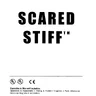 Scared Stiff operation manual (Bally)
