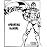 Superman operation manual (Atari)