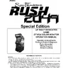 San Francisco Rush 2049 Special Edition 2049SE Upright manual (Atari)