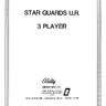 Star Guards Upright 3 Player manual (Bally / Midway)