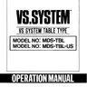 VS Table operation manual (Nintendo)