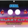 Blast City Panel manual (Sega)