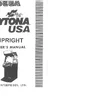 Daytona Usa Upright Manua Preliminary owner's manual (Sega)