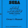 Rad Mobile Upright owner's manual (Sega)