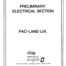Pac-Land Preliminary Electrical Section manual (Namco)